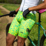 Squid x Eliel Bib Shorts - Green Hand Style